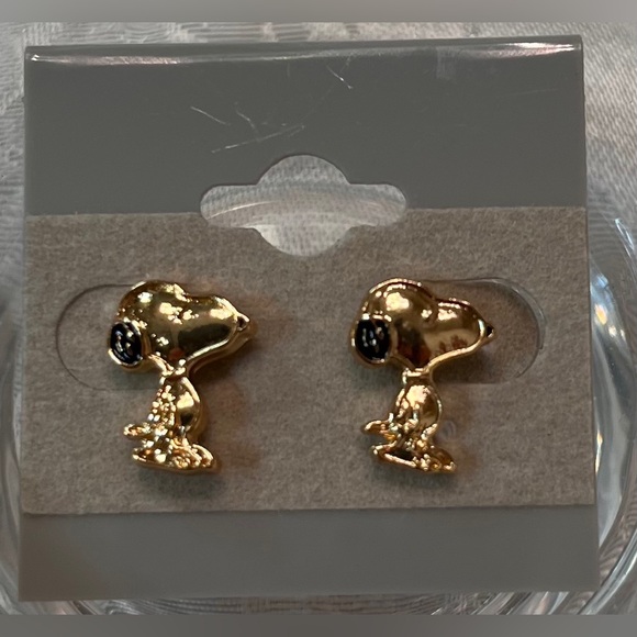 Snoopy and Woodstock Earrings Peanuts Officially Licensed Jewelry Stud Earrings - Picture 4 of 10
